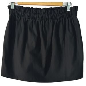 NWOT Kourt Linen/Cotton Paper Bag Mini Skirt Small